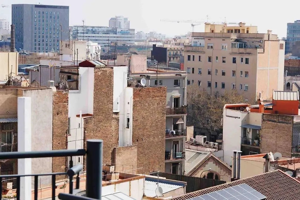 Cozy Penthouse Studio With Private Rooftop Terrace Barcellona Appartamento